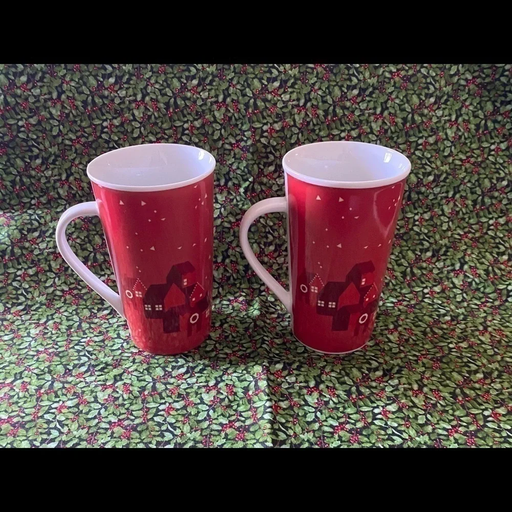 STARBUCKS-2013 HOLIDAY MUGS